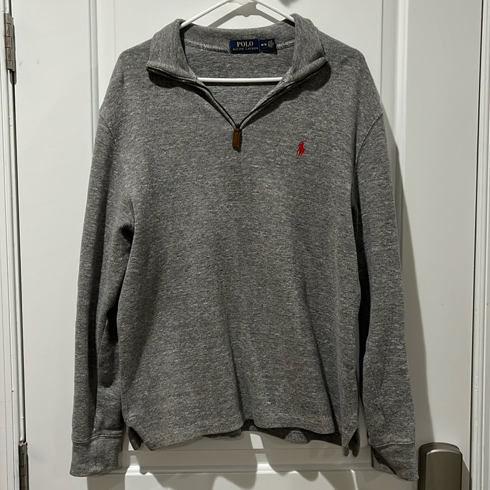 Ralph Lauren Polo collared quarter zip sweatshirt